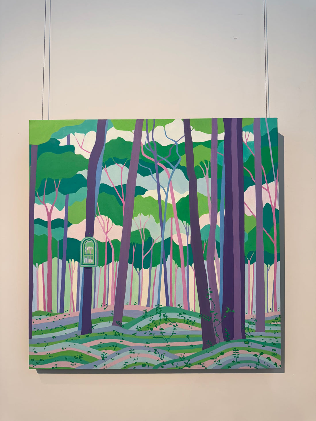 A Midsummer Day Dream, 30" x 30"