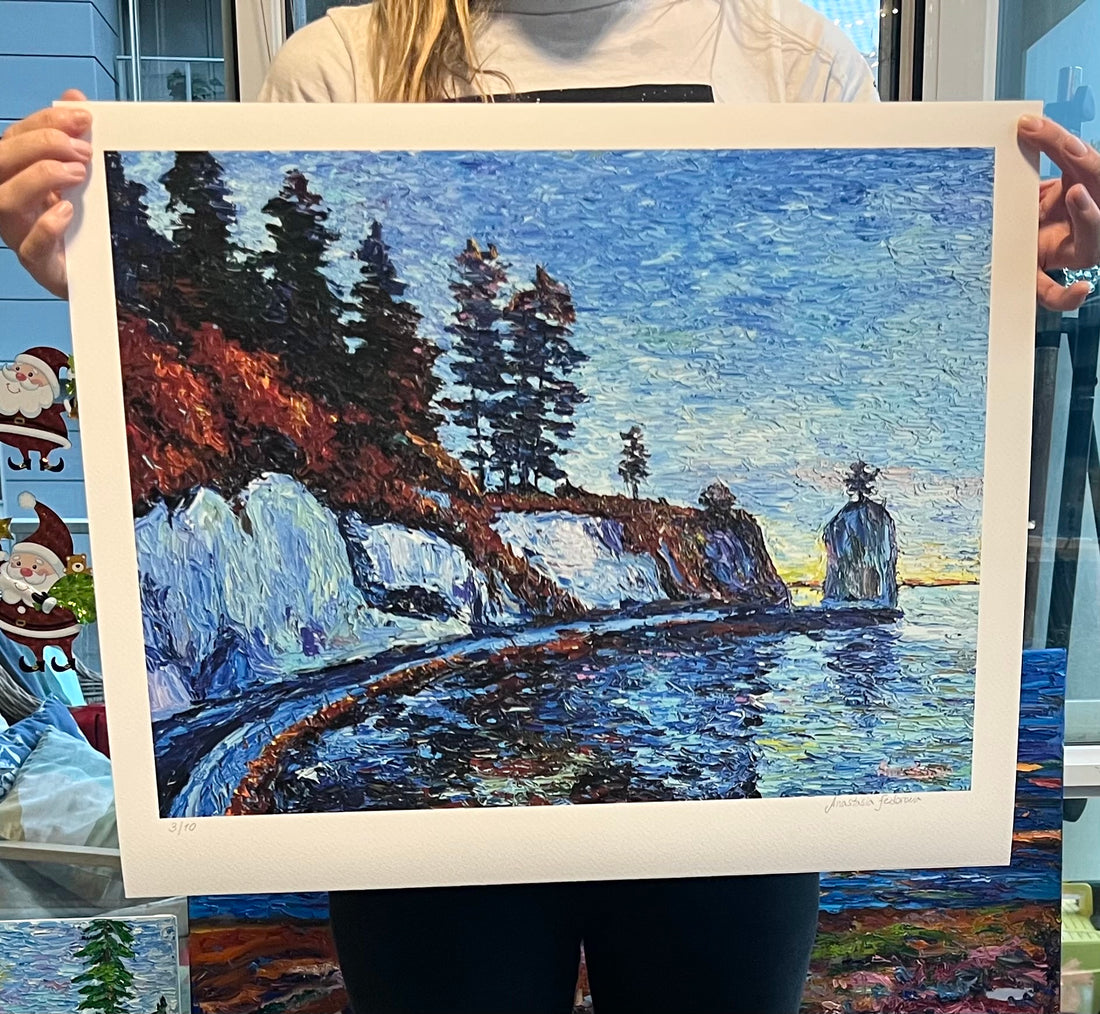 “Dreaming about Stanley Park Seawall”, Fine Art Print