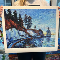 “Dreaming about Stanley Park Seawall”, Fine Art Print