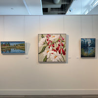 Foxglove Fanatic, 36" x 36"