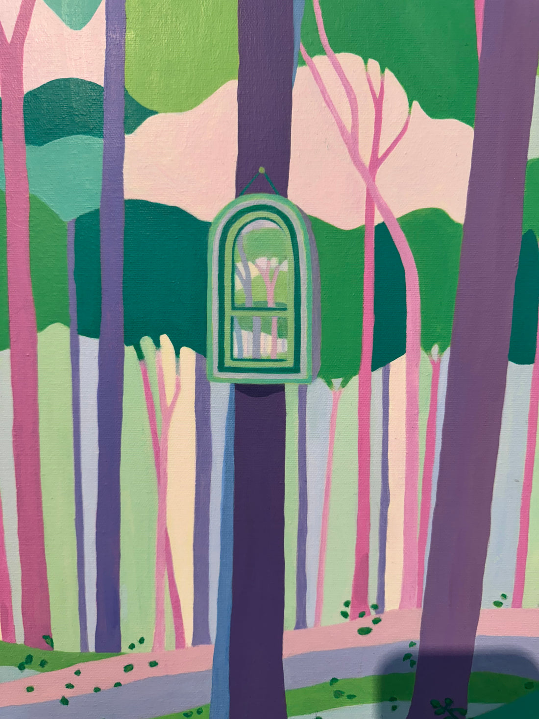 A Midsummer Day Dream, 30" x 30"