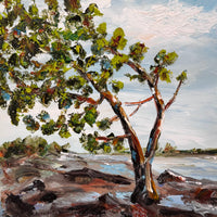 Staying, 12” x 12” - Kefi Art Gallery