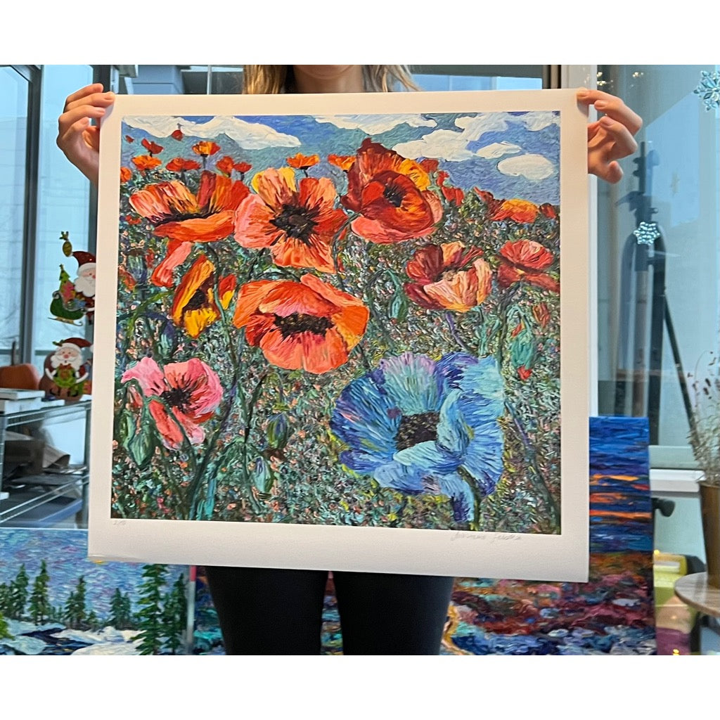 “Blue One”, Fine Art Print