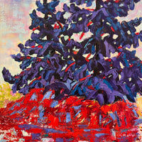 My Tree Fort, 48" x 48" - Kefi Art Gallery