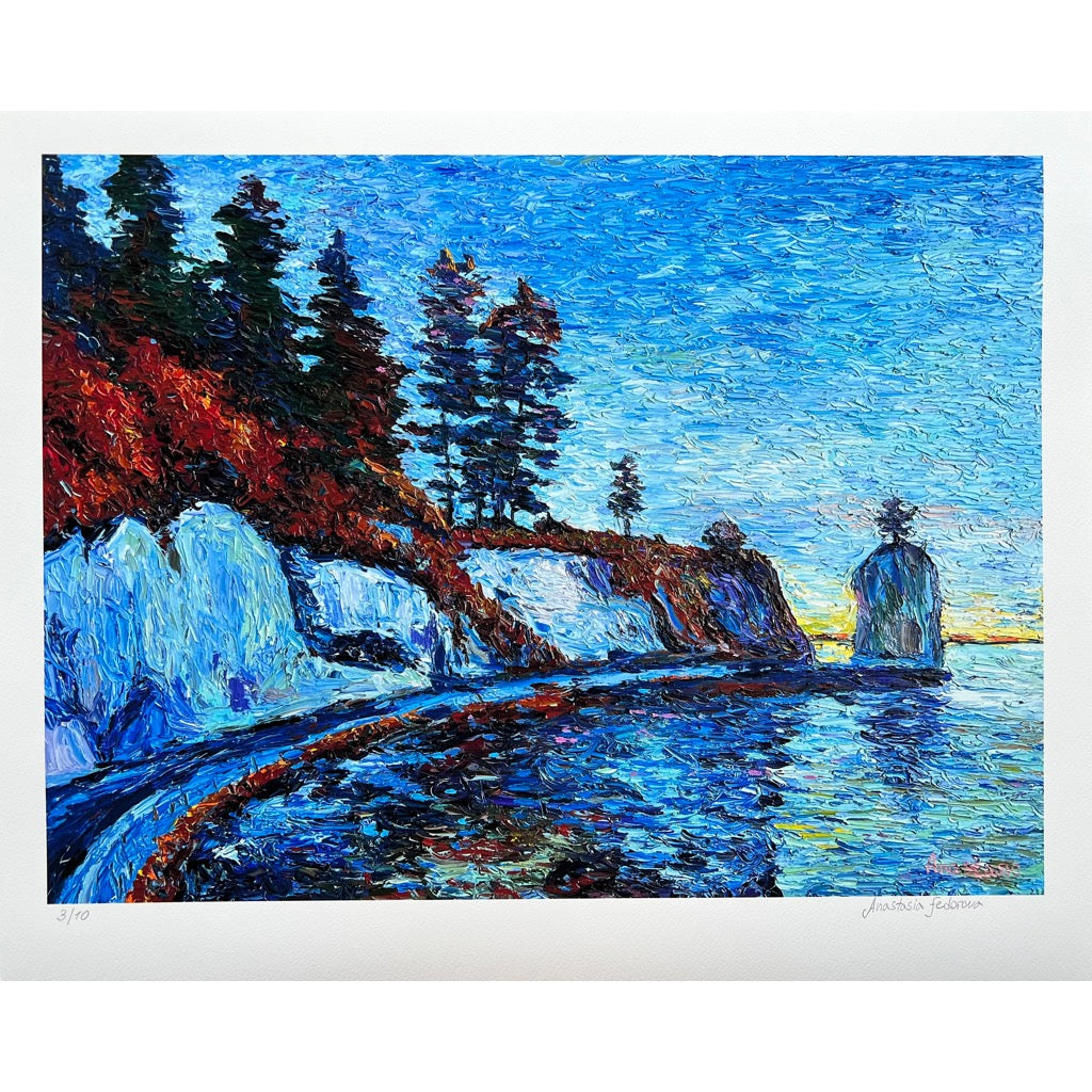 “Dreaming about Stanley Park Seawall”, Fine Art Print