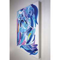 Amanda Wand "The Journer to Harmony" abstract intuitive painting Canadian Toronto-based Artist