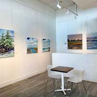 Just Chillin’, 42" x 42" - Kefi Art Gallery