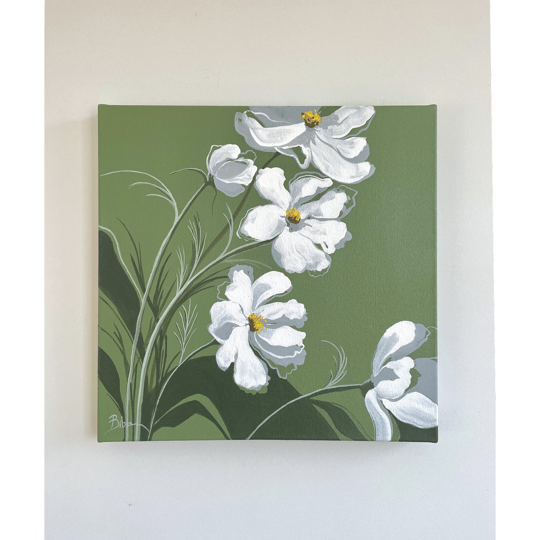 Cosmoses 5, 18" x 18"