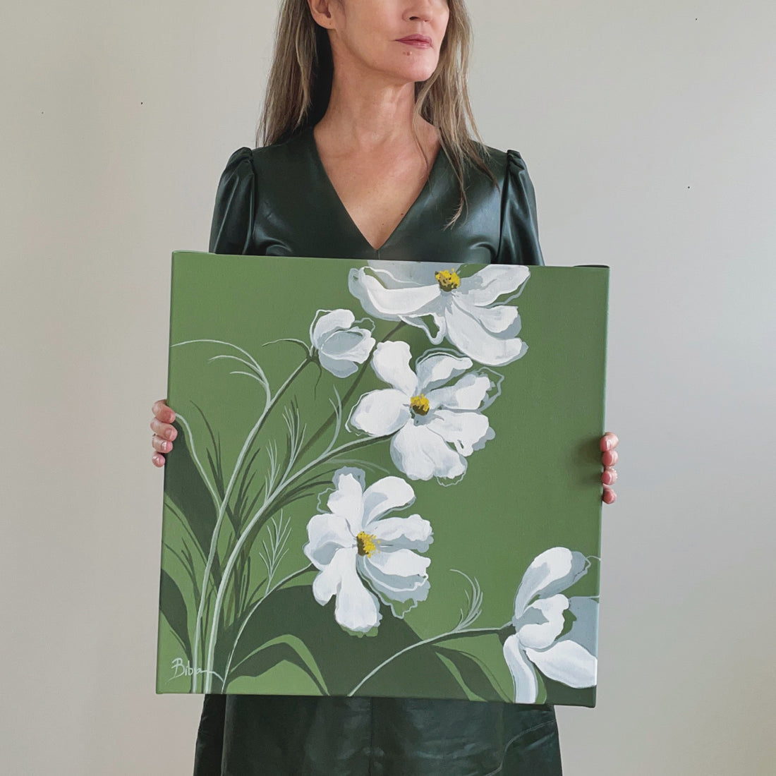 Cosmoses 5, 18" x 18"