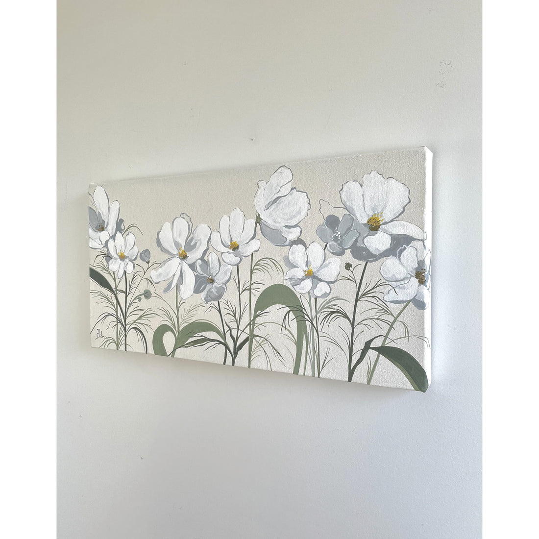 Cosmoses 6, 12" x 24"