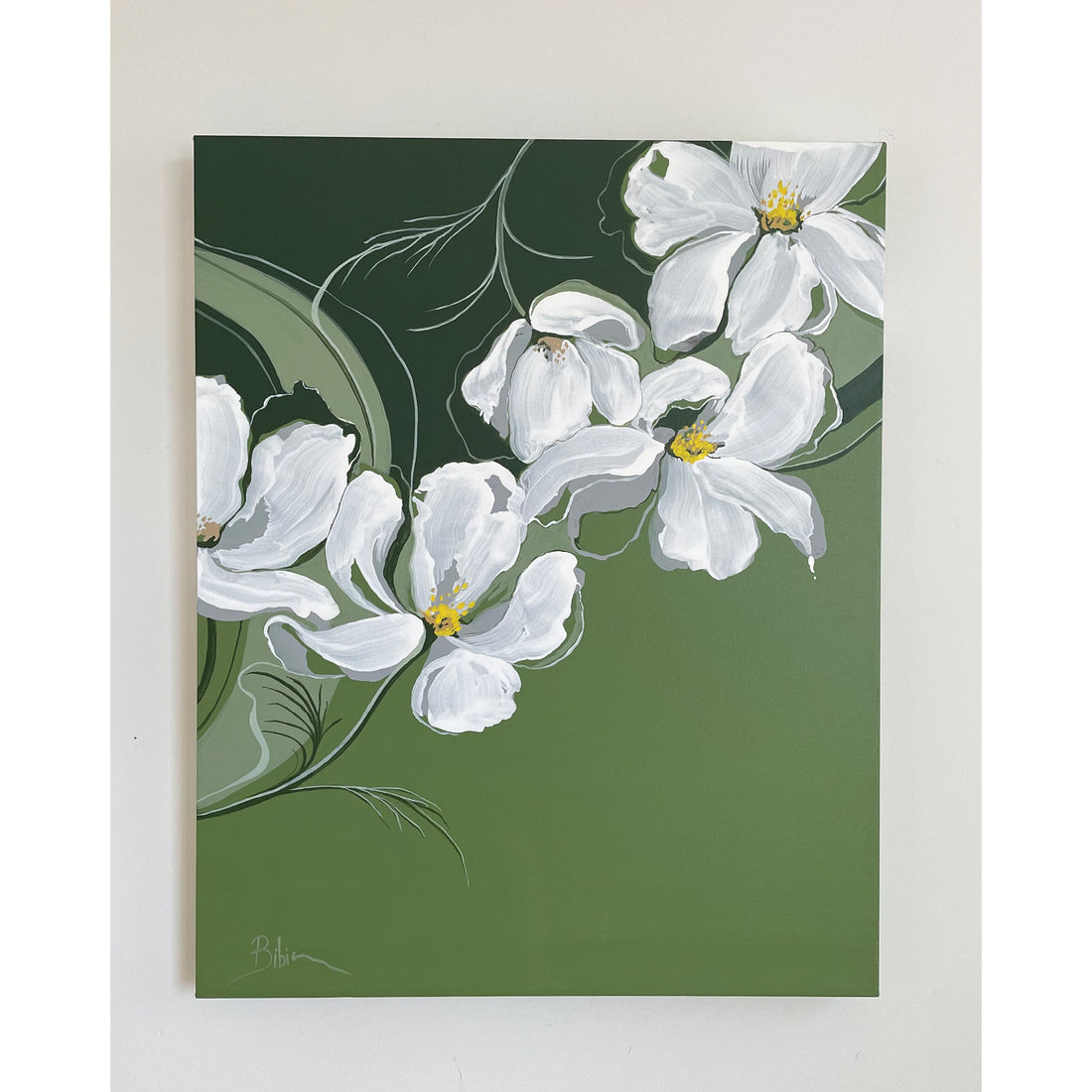 Cosmoses 10, 30" x 24"