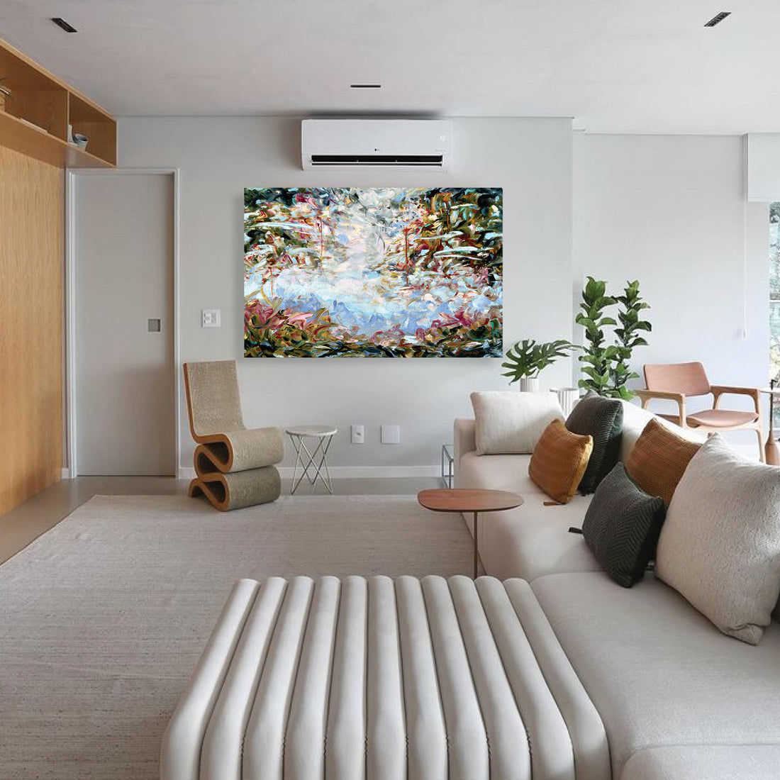 Darlene Winfield "Rhapsody" abstract landscape painting Canadian Artist Impressionism