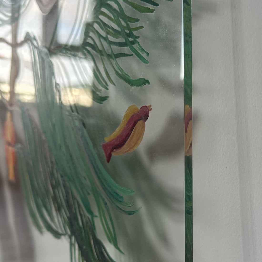 Anam Feerasta "Disembodied Dance" figurative painting Canadian Artist