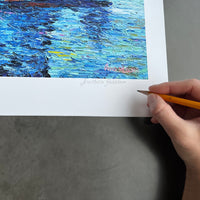 “Dreaming about Stanley Park Seawall”, Fine Art Print