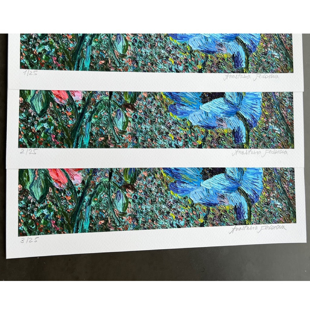 “Blue One”, Fine Art Print