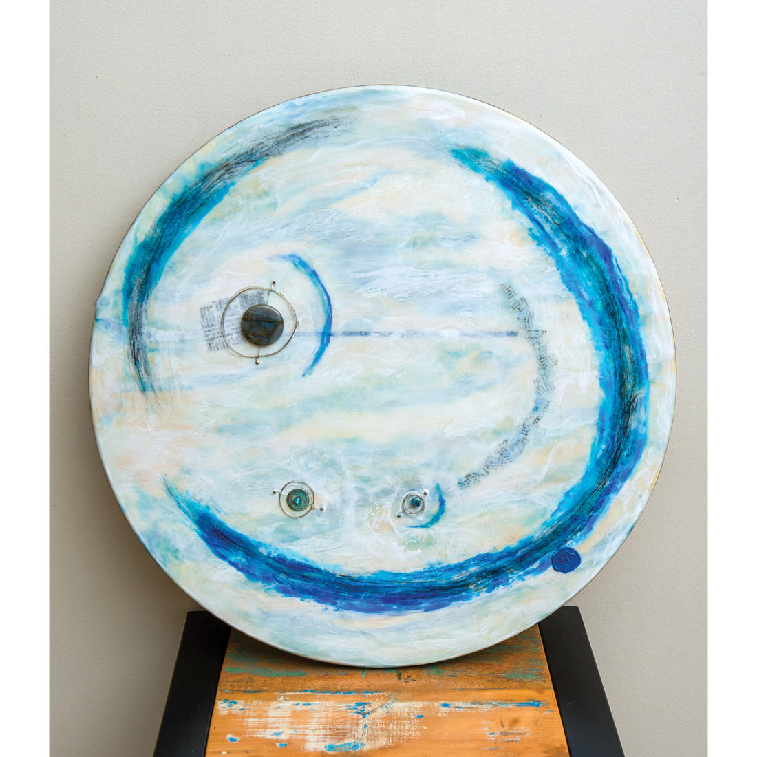 Imperfect Wheel of Life 230819, 24" x 24"