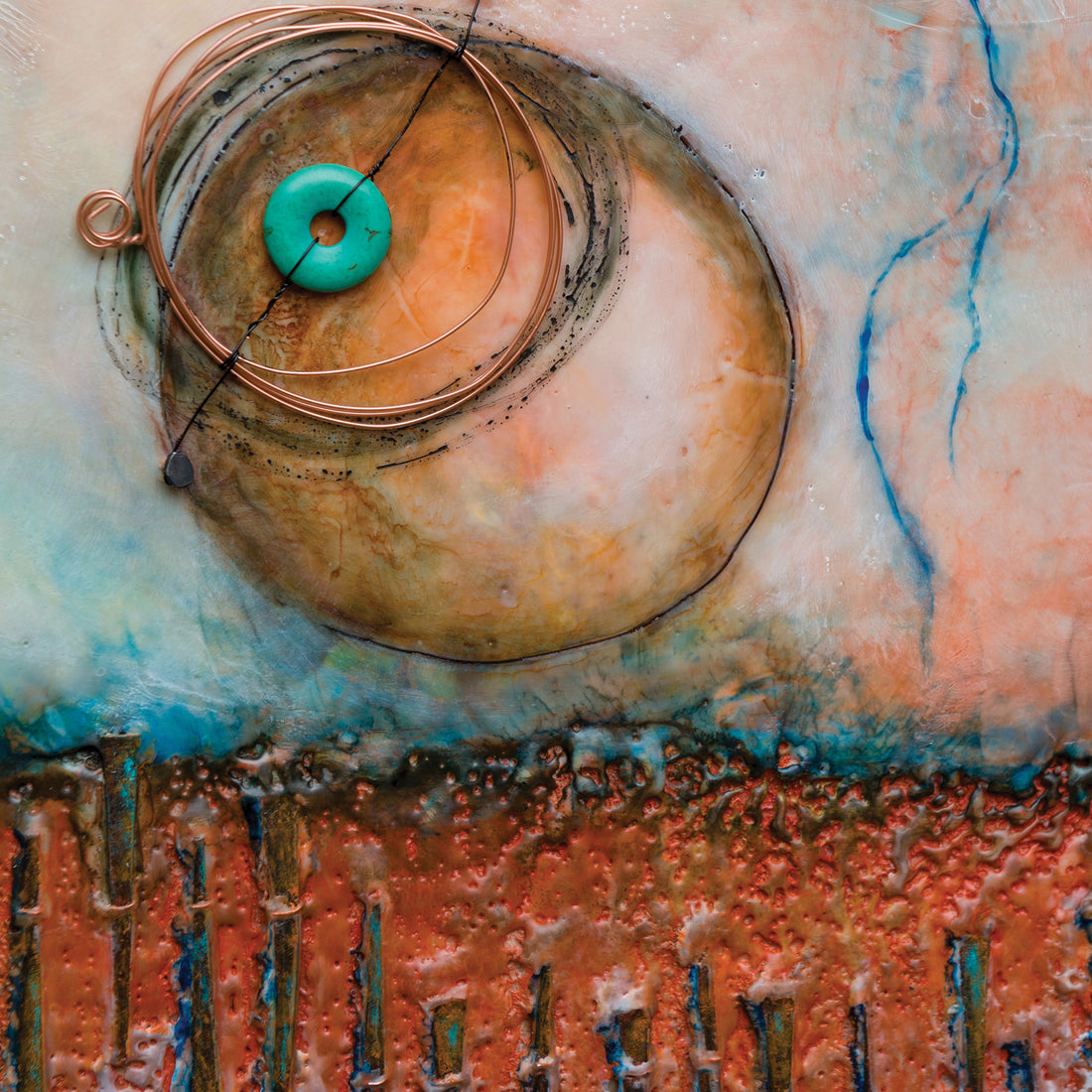 Imperfect Wheel of Life 230401, 36" x 24"