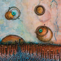 Imperfect Wheel of Life 230401, 36" x 24"