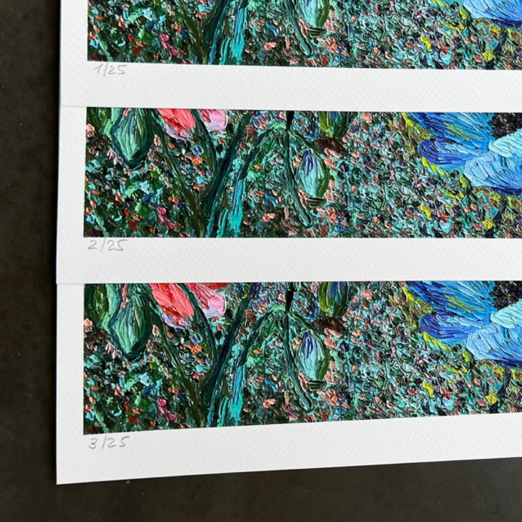 “Blue One”, Fine Art Print