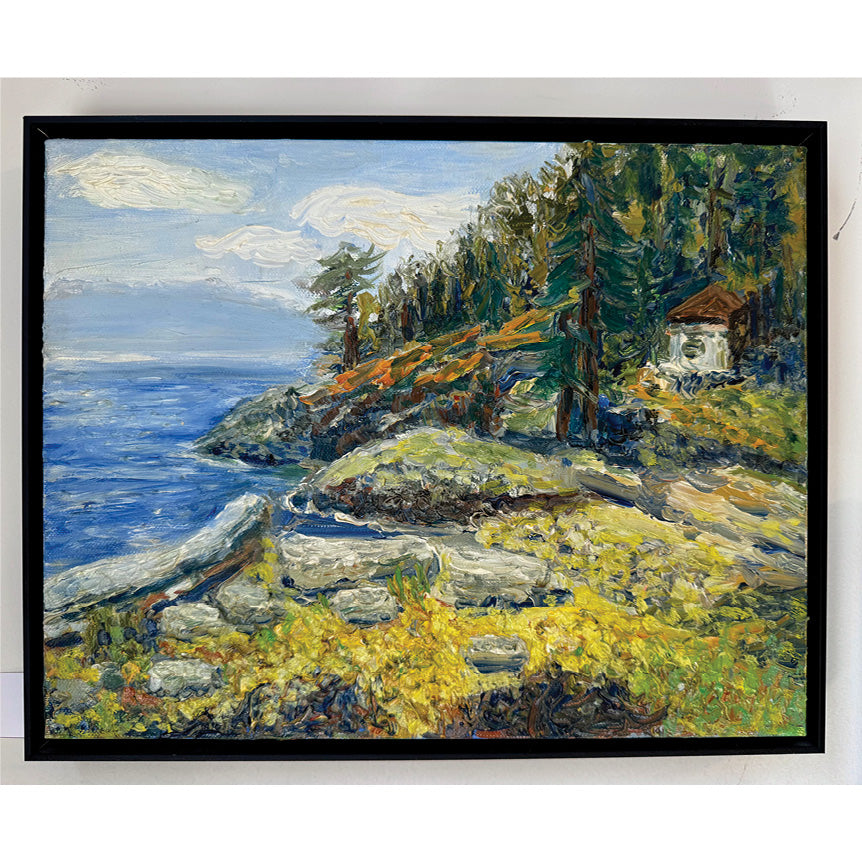 Lonely House, 11 x 14"