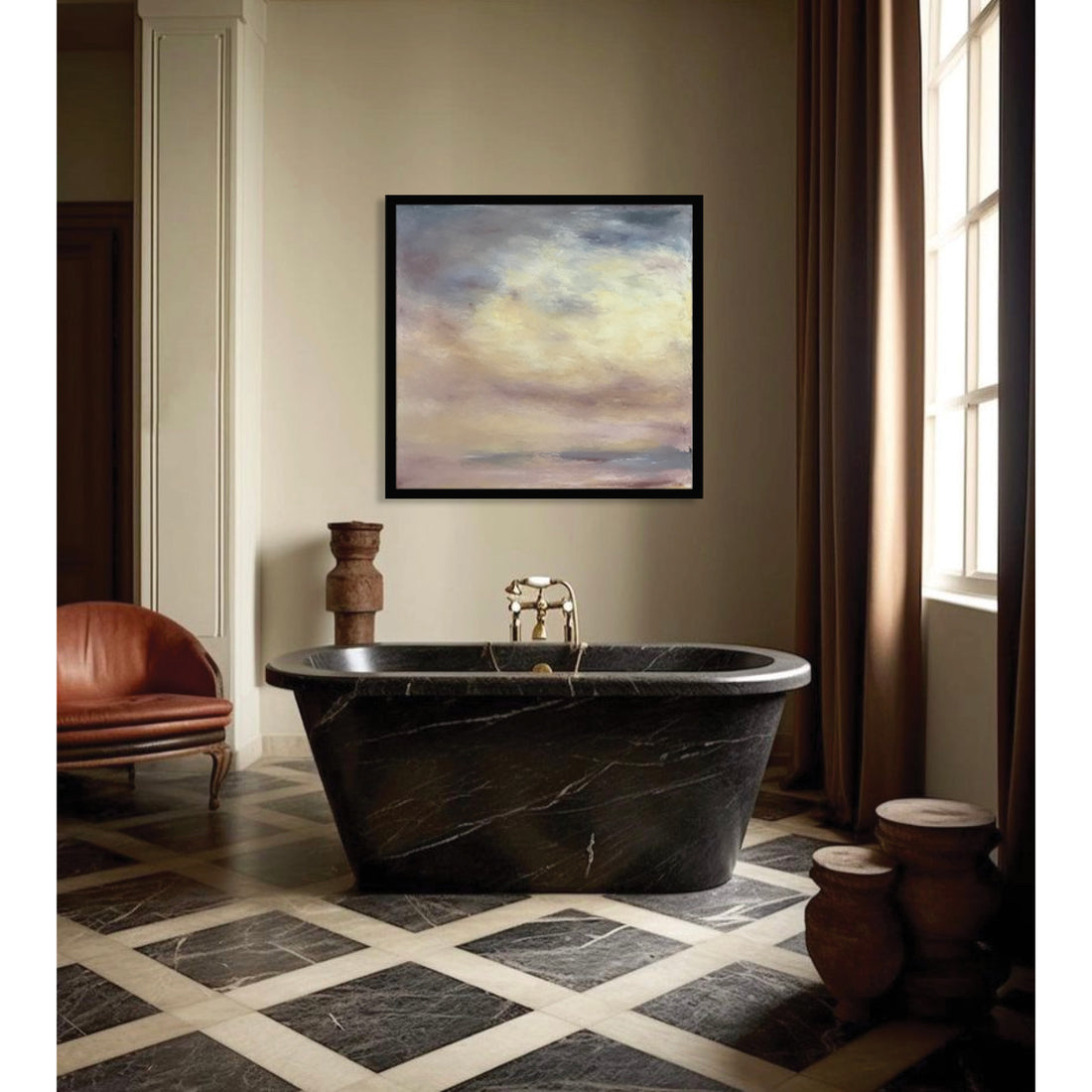 Convergence, 30" x 30"