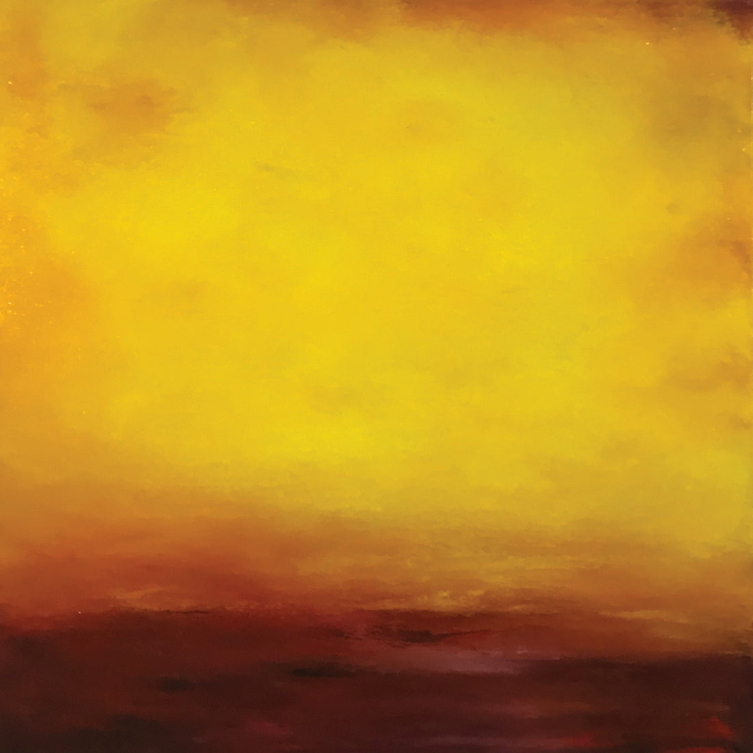 Jacques Descoteaux "Impression Du Matin" abstract original painting Canadian Artist