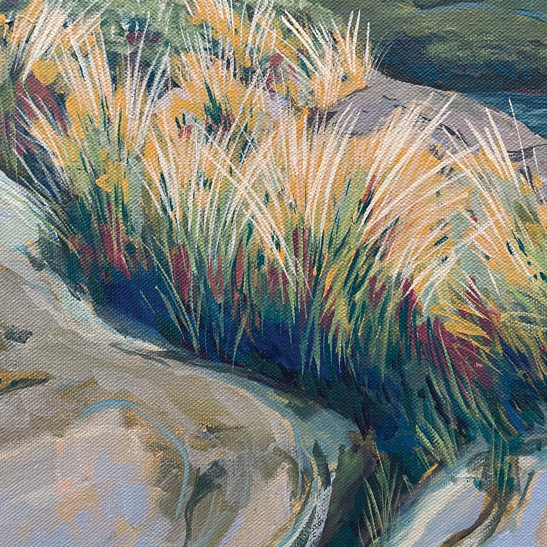 Joanne MacLennan "Abundant Spaces" landscape painting Canadian Artist