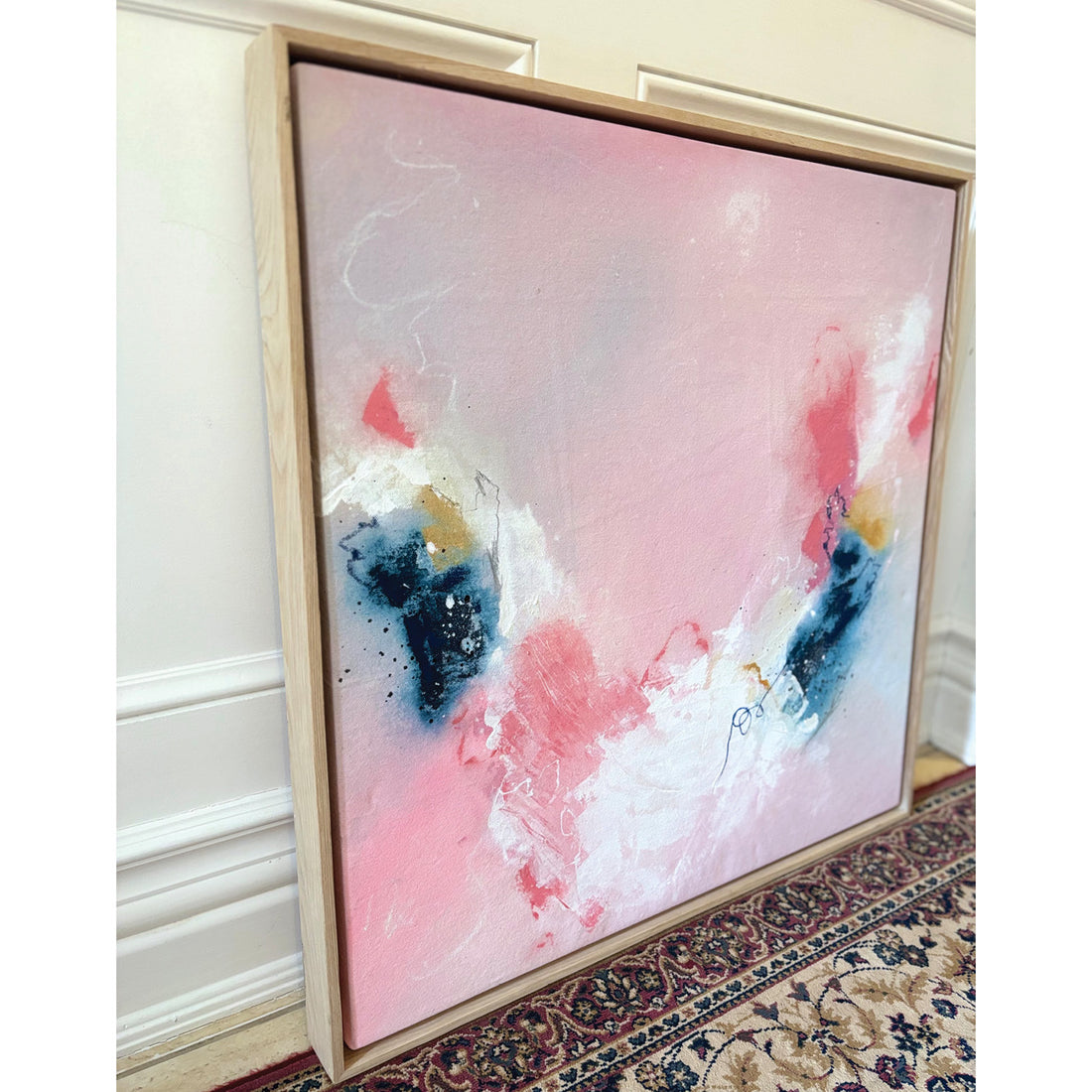 A New Beginning Awaits, 25" x 25"