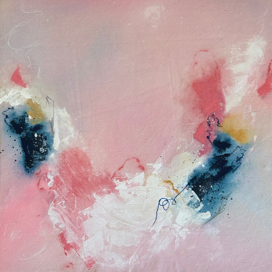 A New Beginning Awaits, 25" x 25"