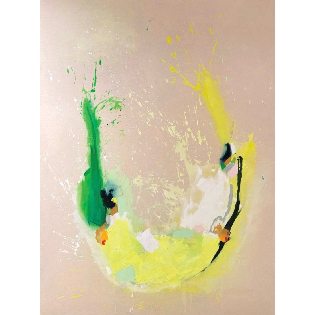 Kefi Art Gallery Amanda Anderson "Can I Take a Different Shape?" abstract artwork Canadian Artist