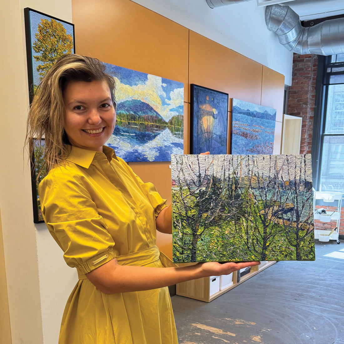 Awakening of Spring, 12" x 16"