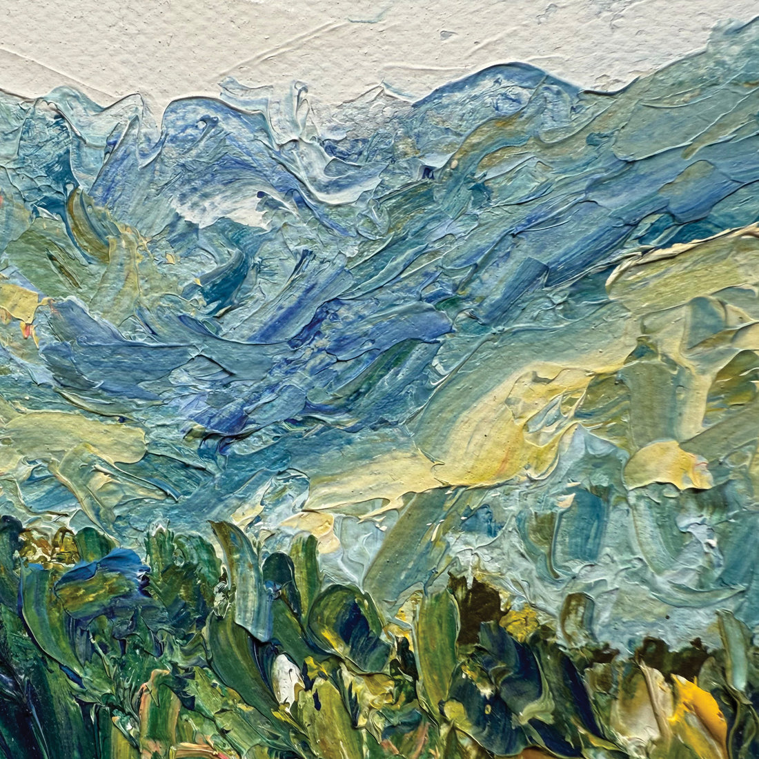 Study for Lost Lake, 10.5" x 12"