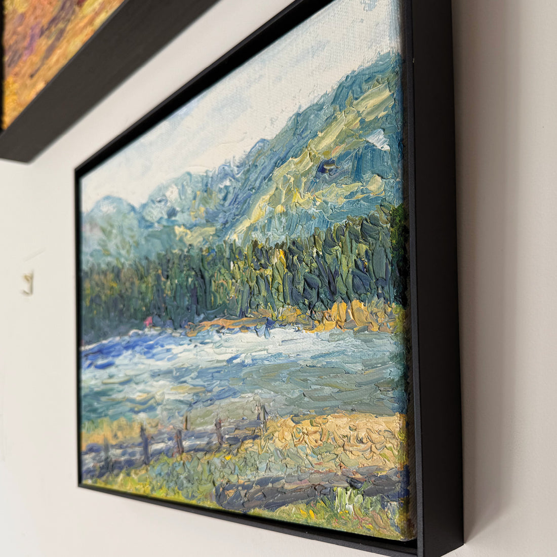 Study for Lost Lake, 10.5" x 12"