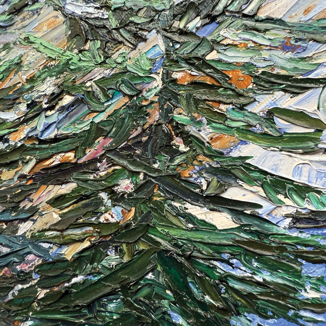 Joyful Winter in Whistler, 24" x 32"