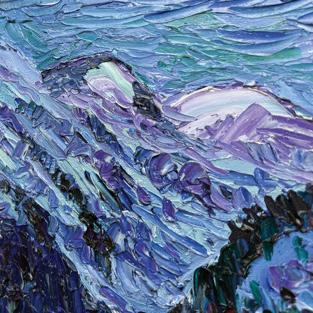 Joyful Winter in Whistler, 24" x 32"