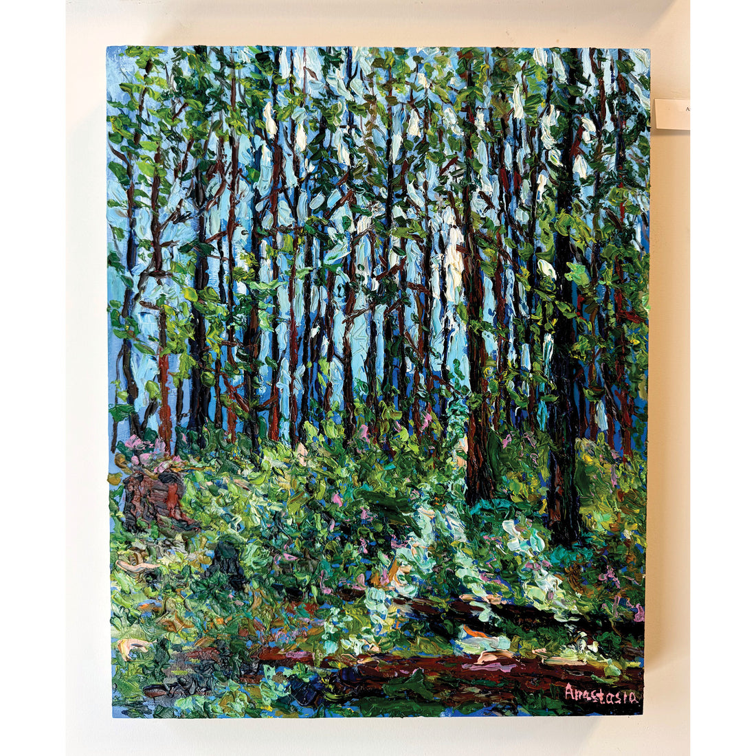 My Spring Forest, 20" x 16"