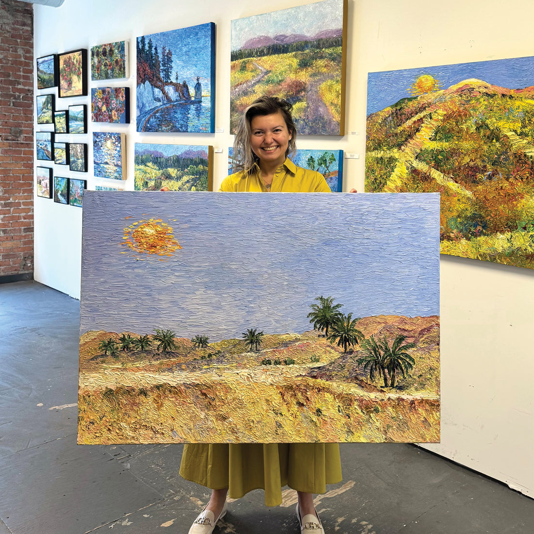 Sahara Desert Memories, 36" x 48"