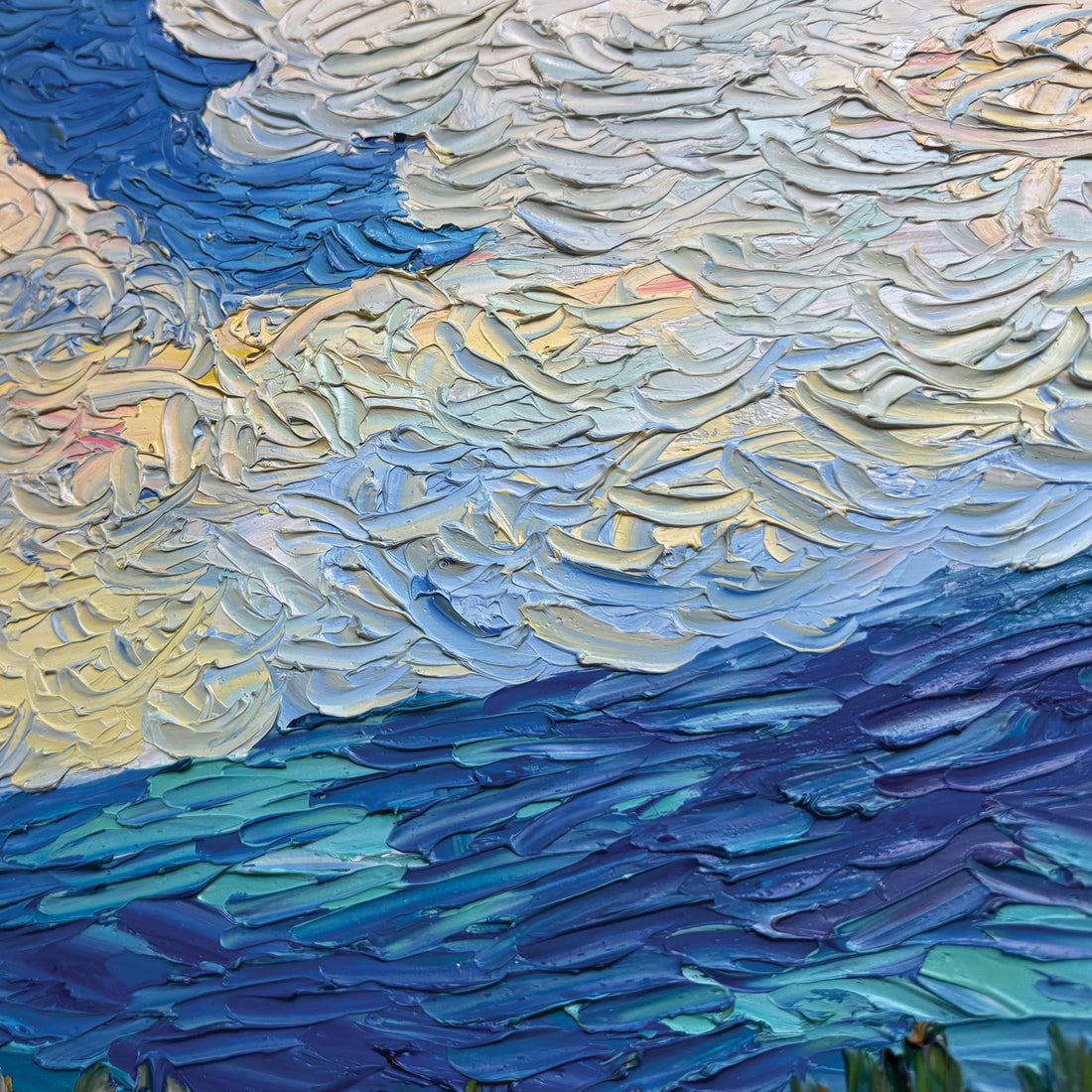 The Moment of Reflection, 28" x 51"