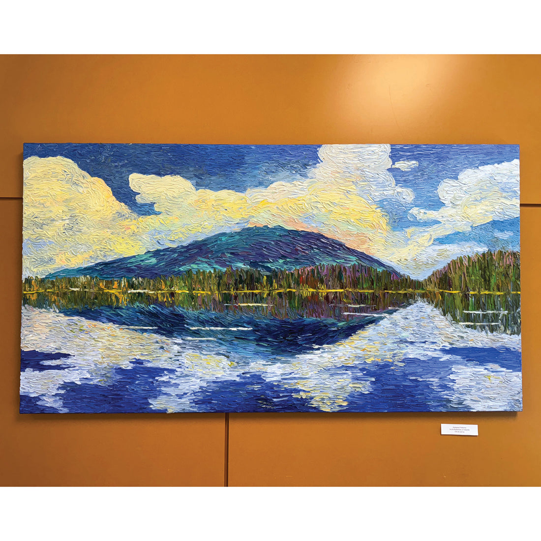 The Moment of Reflection, 28" x 51"