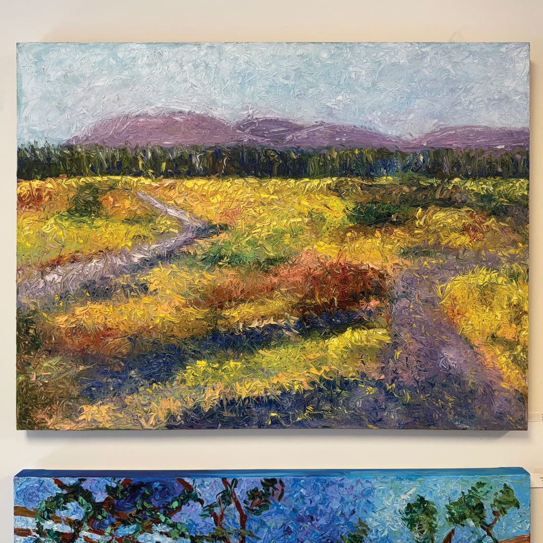 Velvet Paths of Love, 30" x 40"