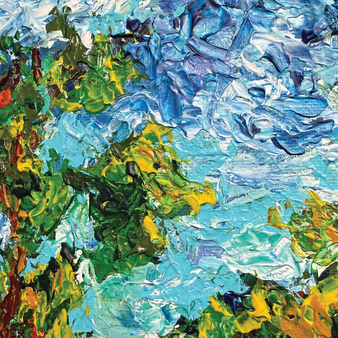 Winding Road, 10" x 12"