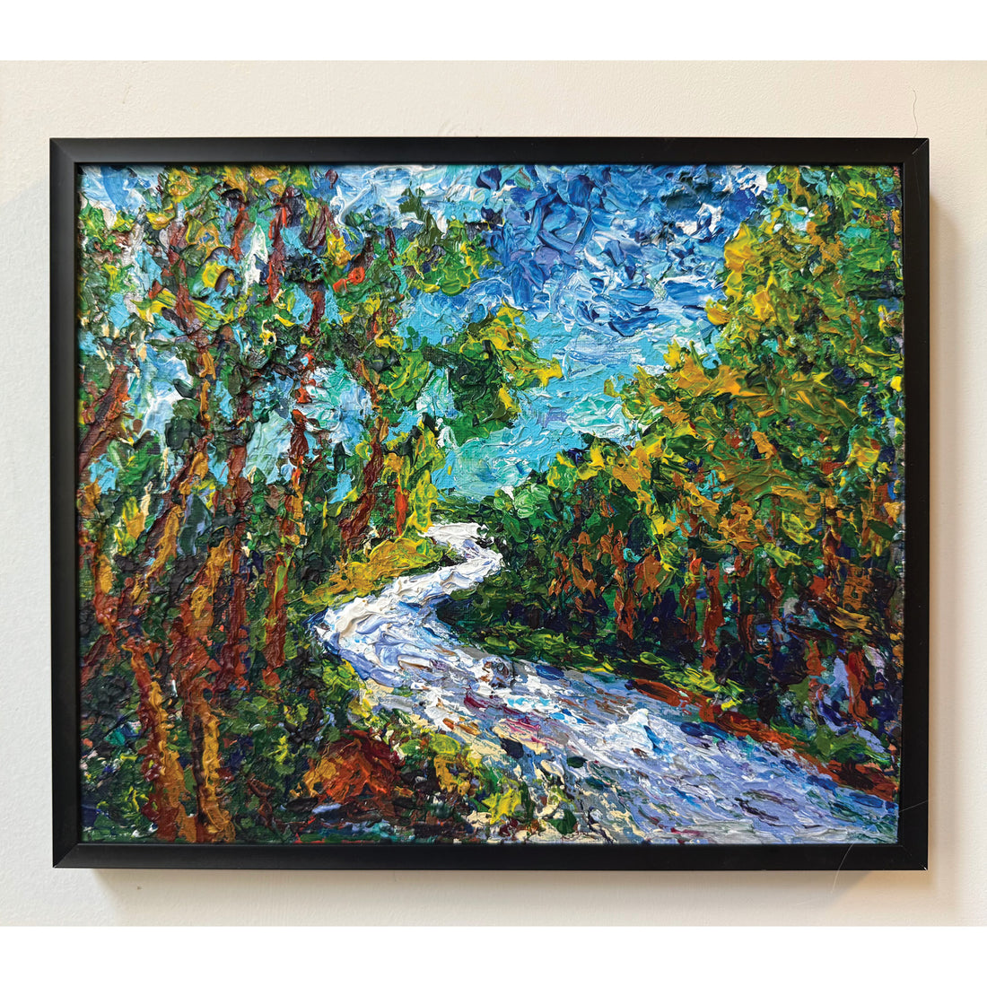 Winding Road, 10" x 12"