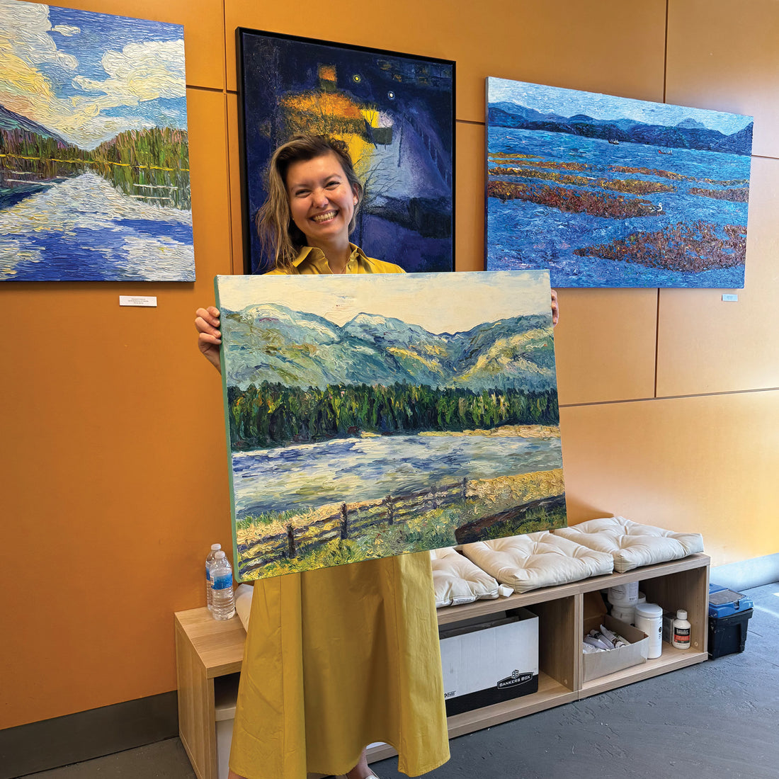 Lost Lake, 22" x 28"