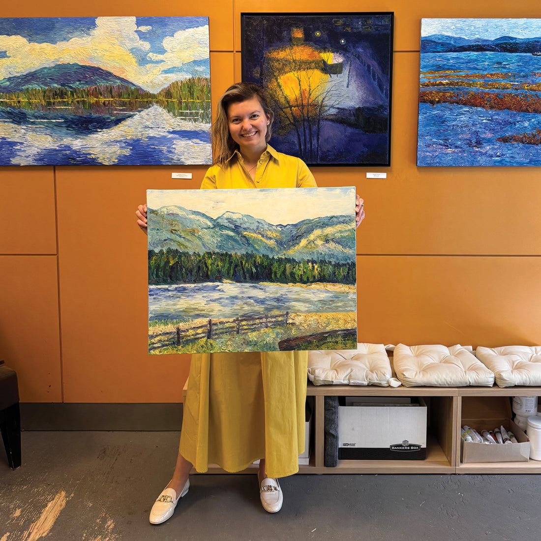 Lost Lake, 22" x 28"