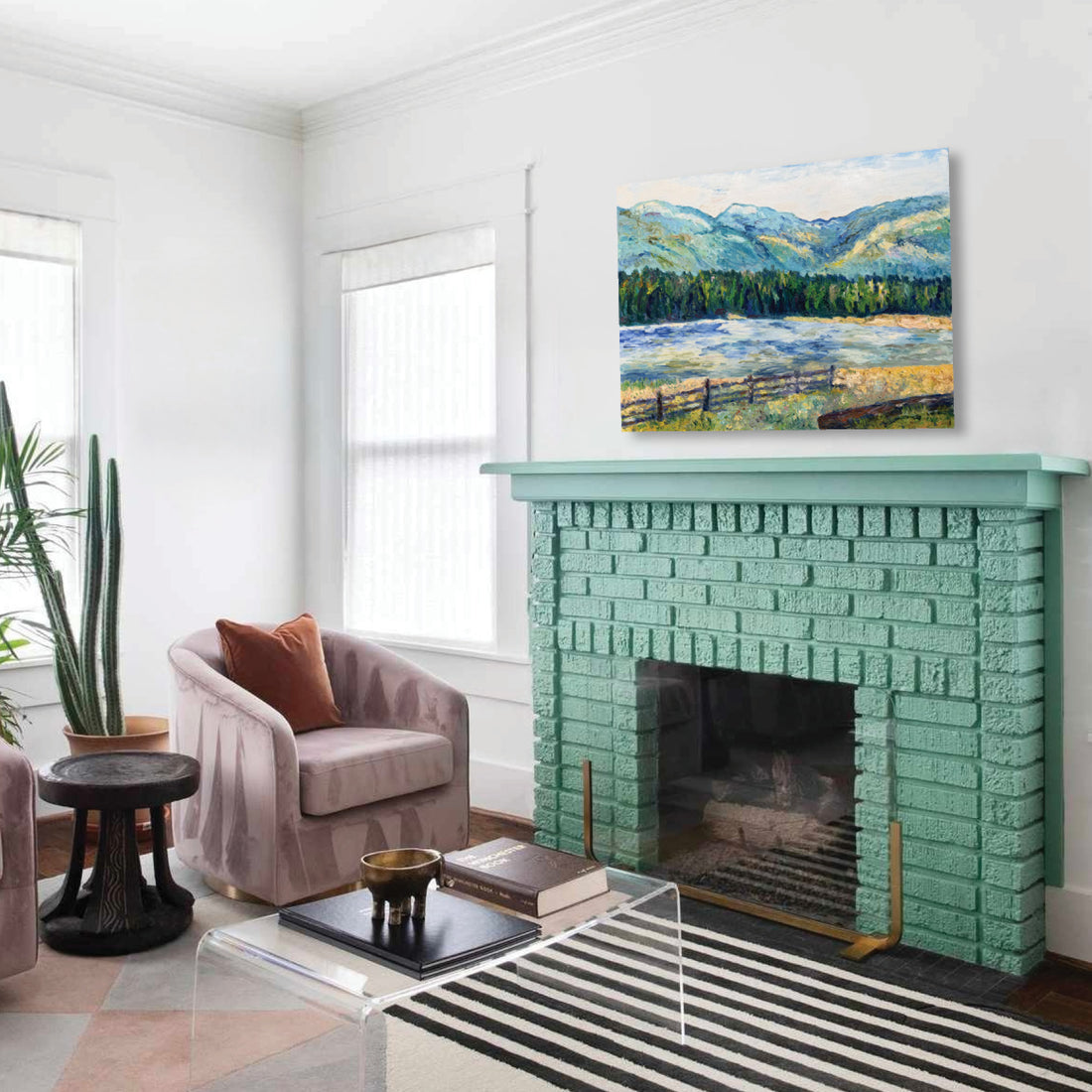 Lost Lake, 22" x 28"