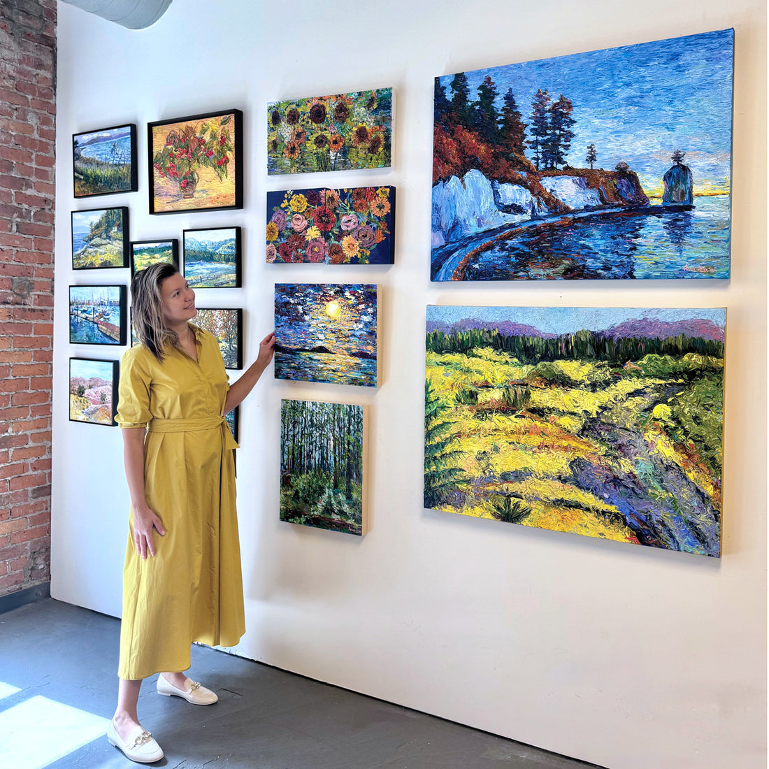 Study for Lost Lake, 10.5" x 12"