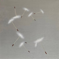 Silver Wishes, 12" x 12"