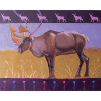 Caribou, 24" x 30"