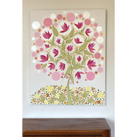 Bubble Tree, Magnolia, 39" x 31"