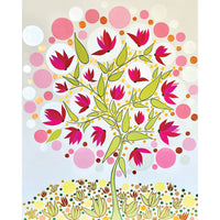 Bubble Tree, Magnolia, 39" x 31"